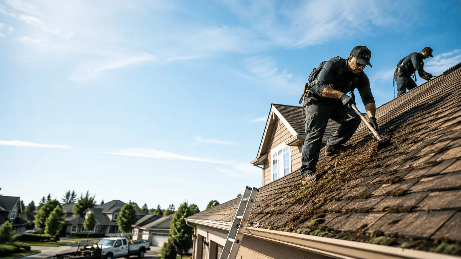 Roof Moss Removal in Pasco, WA near me
